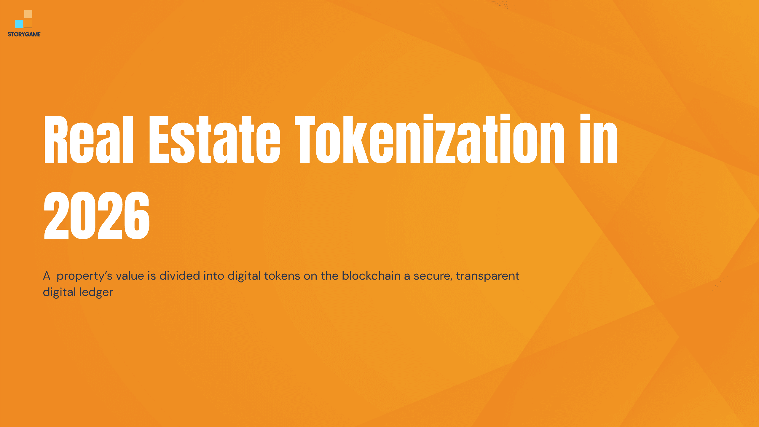 Real Estate Tokenization in 2026: Your Simple Guide to Owning Digital ...